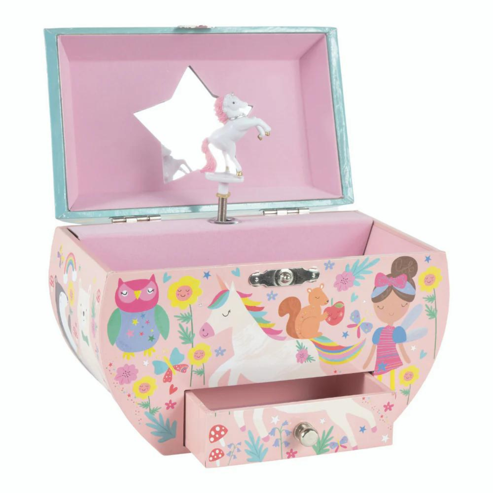 MUZIKINĖ PAPUOŠALŲ DĖŽUTĖ RAINBOW FAIRY