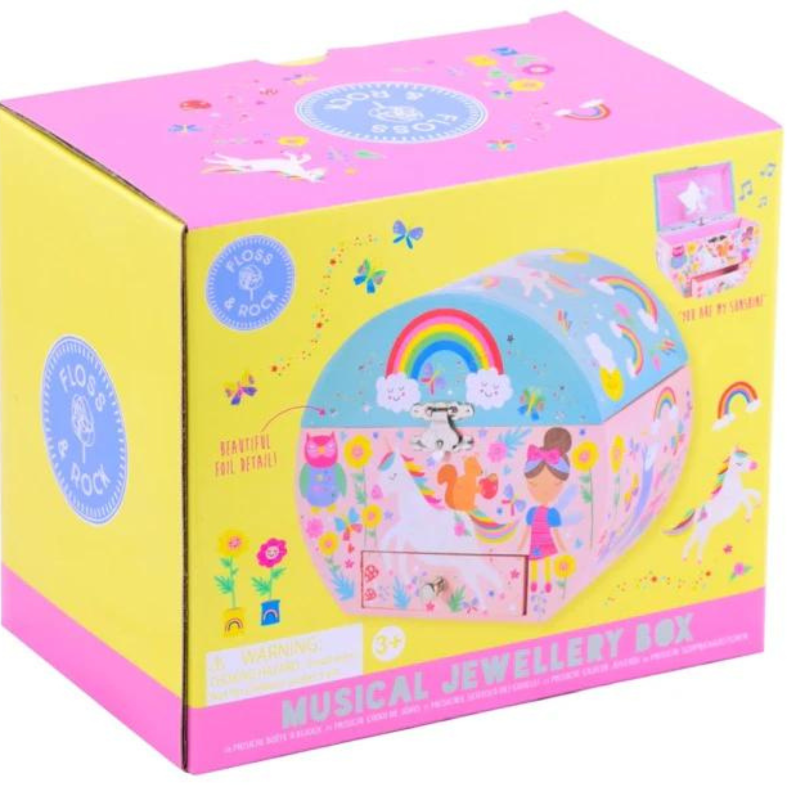 MUZIKINĖ PAPUOŠALŲ DĖŽUTĖ RAINBOW FAIRY - Image 5