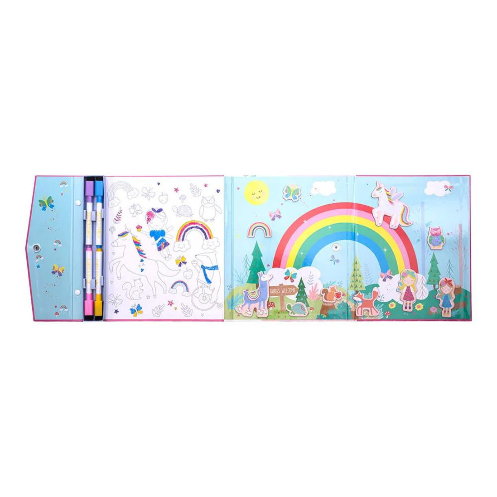 MAGNETINIS KŪRYBINIS RINKINYS RAINBOW FAIRY 4IN1 - Image 2