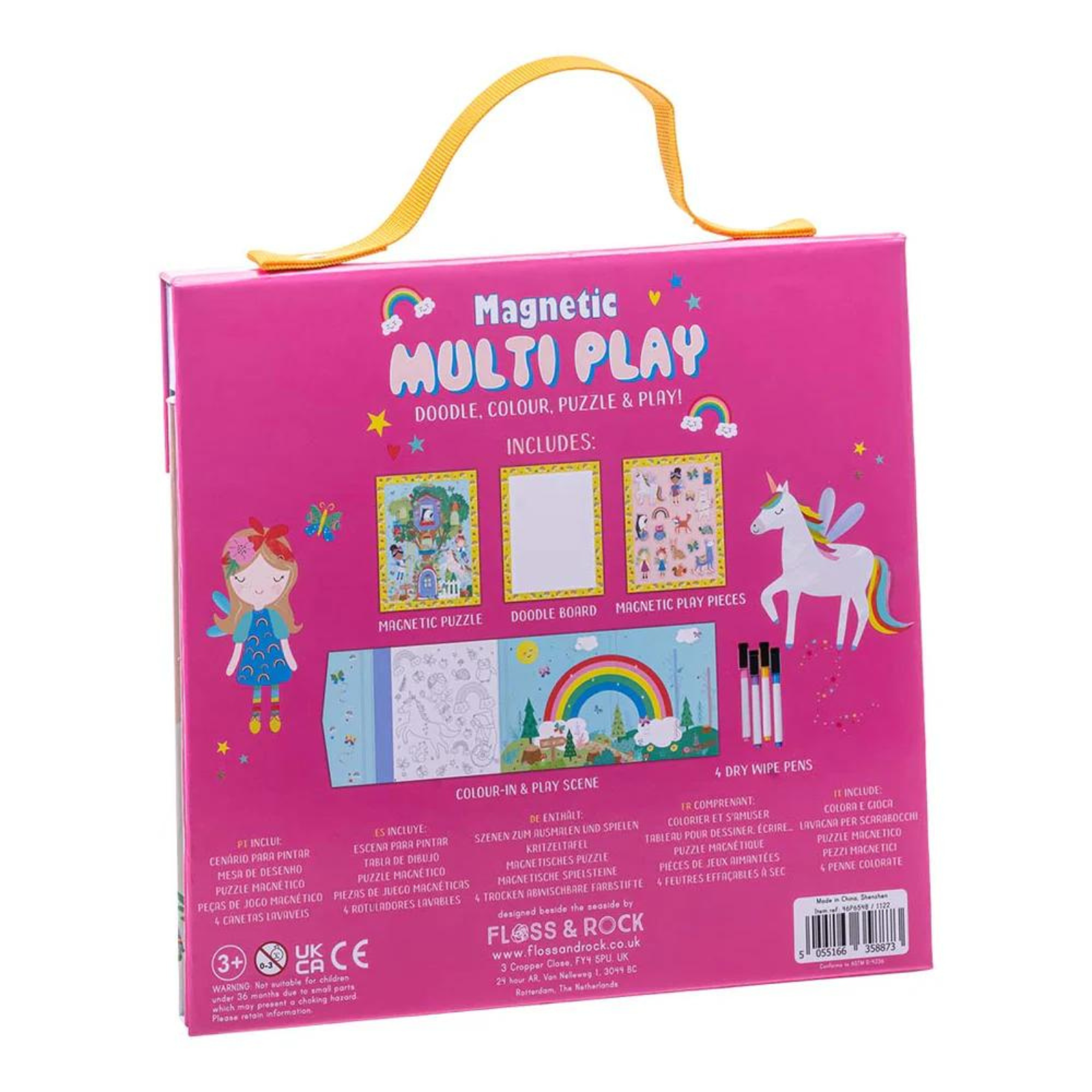 MAGNETINIS KŪRYBINIS RINKINYS RAINBOW FAIRY 4IN1 - Image 5
