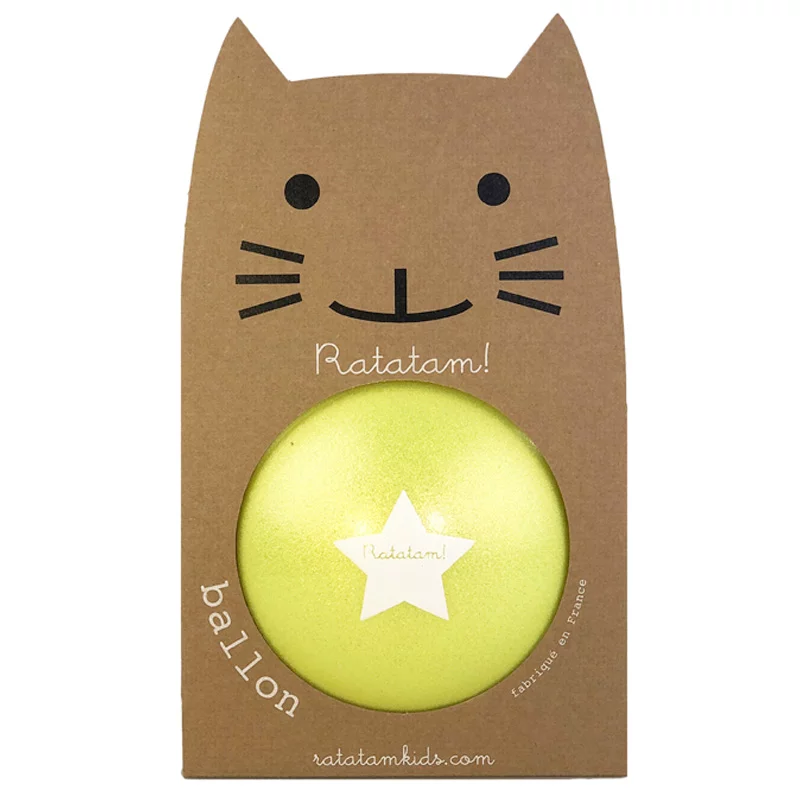 RATATAM KAMUOLIUKAS YELLOW 15CM