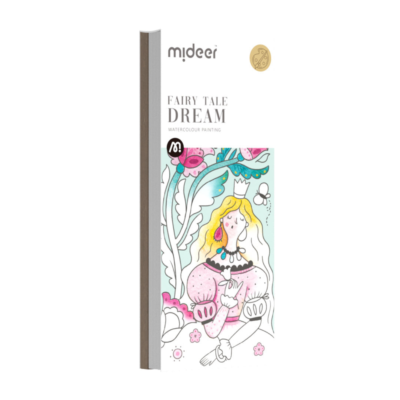 MIDEER SPALVINIMO KNYGELĖ AKVARELE FAIRY TALE DREAM